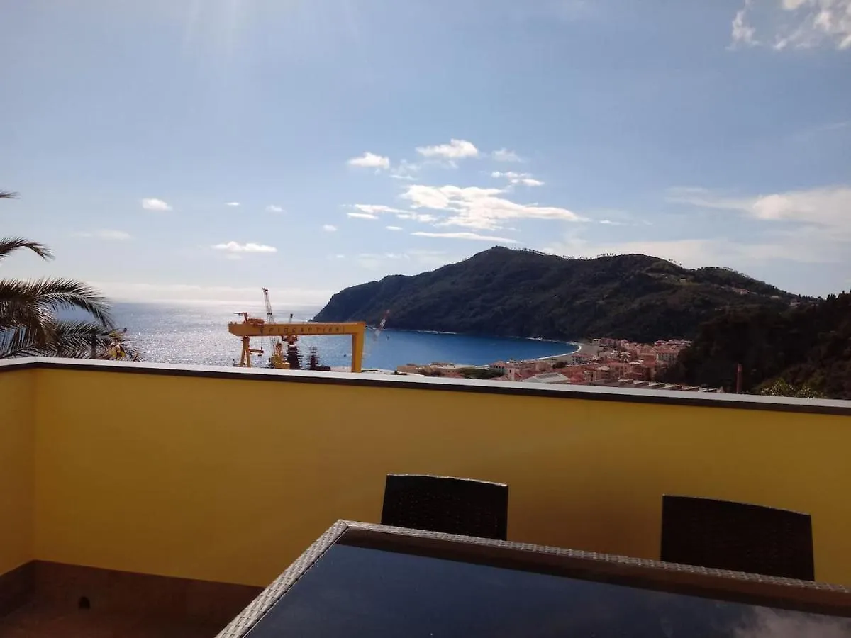 Appartamento Leccino Con Piscina - Riva Trigoso Sestri Levante